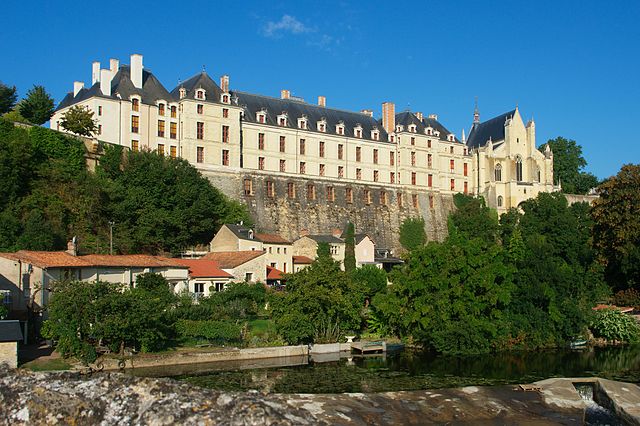 Chateau des ducs de La Tremoille, Thouars, France