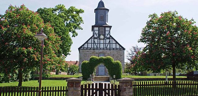 Kirche Niestetal Heiligenrode, Germany