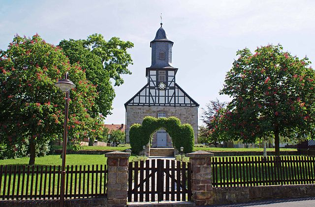 Kirche Niestetal Heiligenrode, Germany