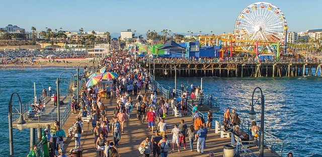 Santa Monica Pier, California, USA