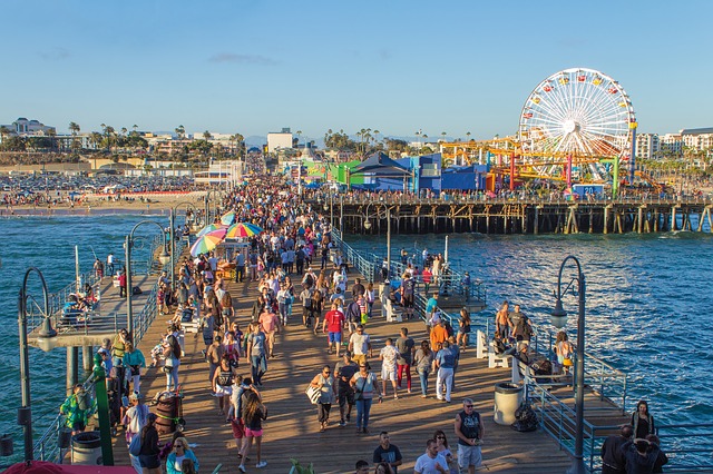 Santa Monica Pier, California, USA