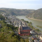 Schönburg Castle, Flaggenwiese, Rhein-Hunsrück, Germany