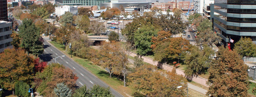 Speer Boulevard, Denver, Colorado, USA